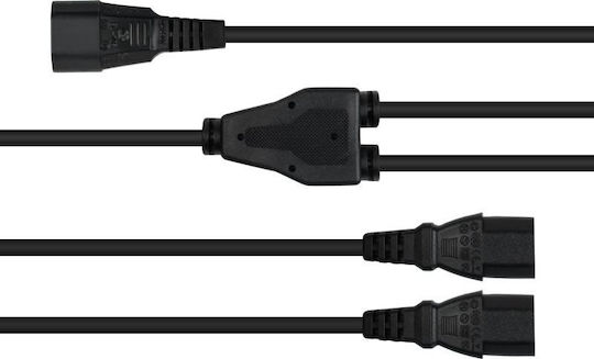 Alcasa IEC C20 - IEC C20 Cable 2m Black