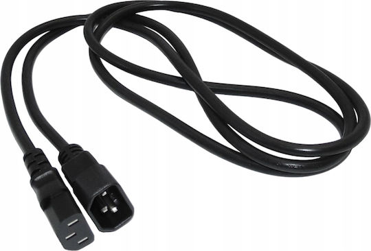 C2G IEC C14 - IEC C14 Kabel 2m