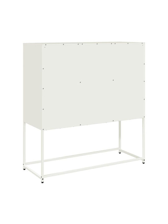 Мебели за съхранение от метал Olive Green 100.5x39x107см