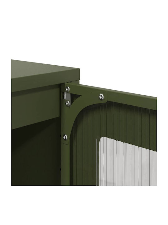 Μπουφές Olive Green 68x39x123cm