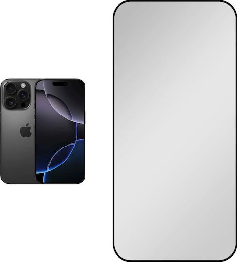 Fixed Поверителност Закалено стъкло за цялото лице Черен (iPhone 17 Pro Max / iPhone 16 Pro Max)