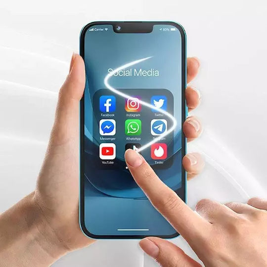GrizzGlass Ceramic Privacy Tempered Glass (Oppo A80, GrizzGlass)