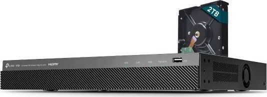 TP-LINK Înregistrare video 8 canale NVR2008H-8MP-2TB
