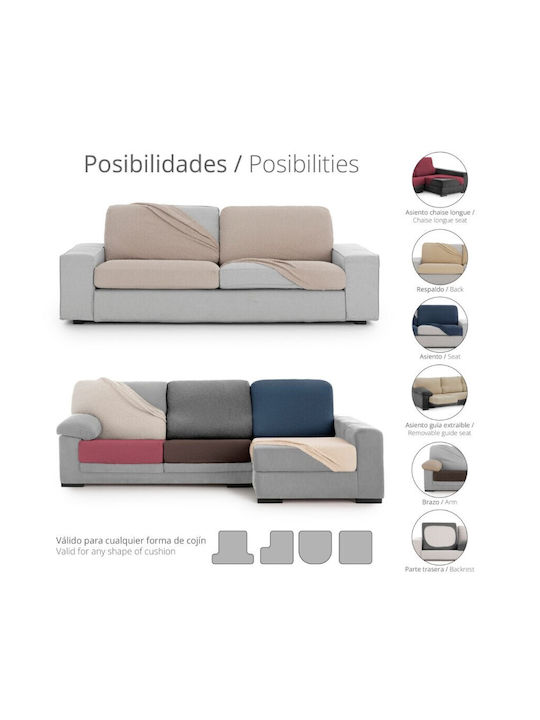 Eysa Roc Husă Elastică Fotoliu Light Beige, C/00 60εκ. 1buc FD39170