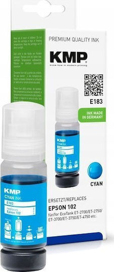 KMP Συμβατό Μελάνι Εκτυπωτή InkJet T03R2 6000 Σελίδων Κυανό 1τμχ
