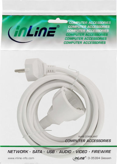 InLine Μπαλαντέζα Προέκταση Καλωδίου με Μήκος 2m