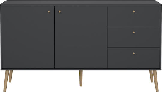 Μπουφές Bodo mit Schubladen Grey 147x39x81.7cm