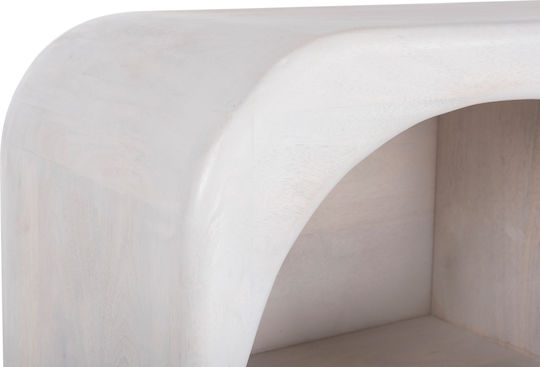 Sideboard Handyr made of Solid Wood White 165x35x75cm
