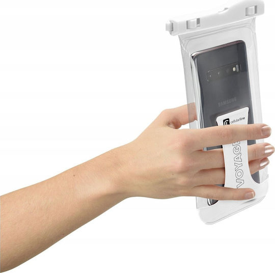 Водоустойчив калъф Cellular Line Cellularline Voyager Universal Бял