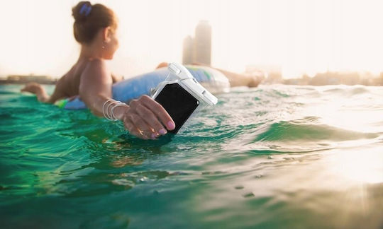 Водоустойчив калъф Cellular Line Cellularline Voyager Universal Бял