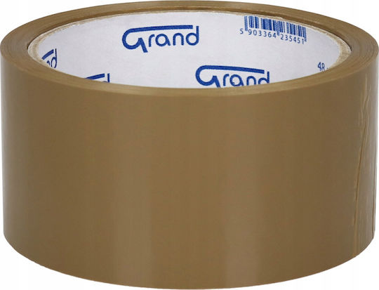 Grand Verpackungsfolie 48mm x 50m in Braun Farbe 6Stück