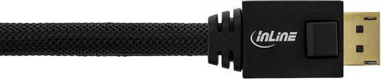 Inline DisplayPort to DisplayPort Cable 25m Black 17125a