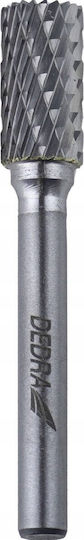 Цилиндричен фрезов зъб B12x25mm вал 6mm Dedra