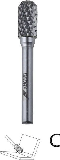 Dedra Metallfräser-Satz 6-tlg. 6mm Schaft Wolframkarbid