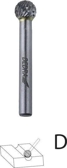 Dedra Metallfräser-Satz 6-tlg. 6mm Schaft Wolframkarbid