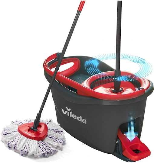 Vileda Rotary Mop Turbo Mop with Microfibers 167751
