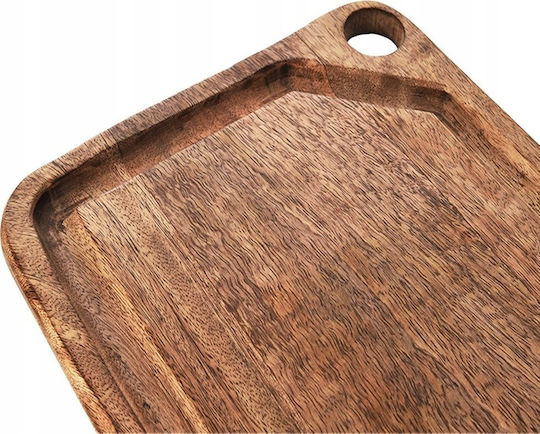 Orion Rectangular Wooden Chopping Board Brown 39.5x23cm