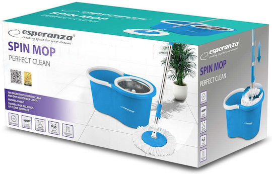 Esperanza Perfect Clean Spin Mop 2 Pieces EHS006