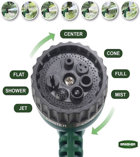 Grasher Hose Watering Set 1/2" 7.5m