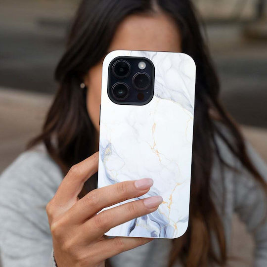 Sonique Marble Series Case for Motorola Moto G84 5G White 02