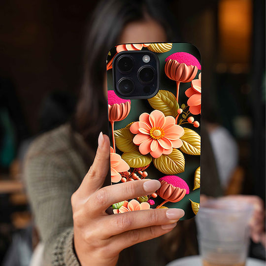 Θήκη Sonique 3d Flower Series Motorola Edge 30 Neo 5g Σομόν