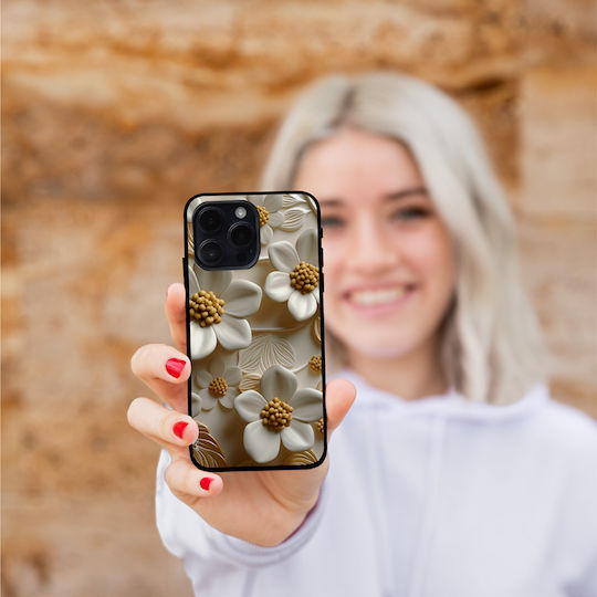 Θήκη Sonique 3d Flower Series Motorola Moto E22 4g Λευκό