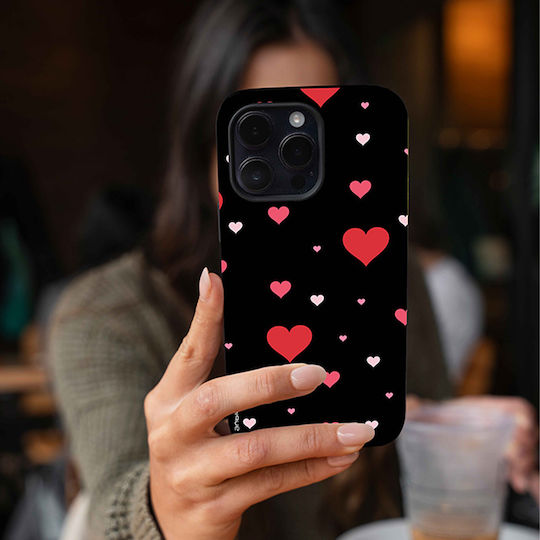 Sonique Heart Series Case for Motorola Moto G73 5G Black