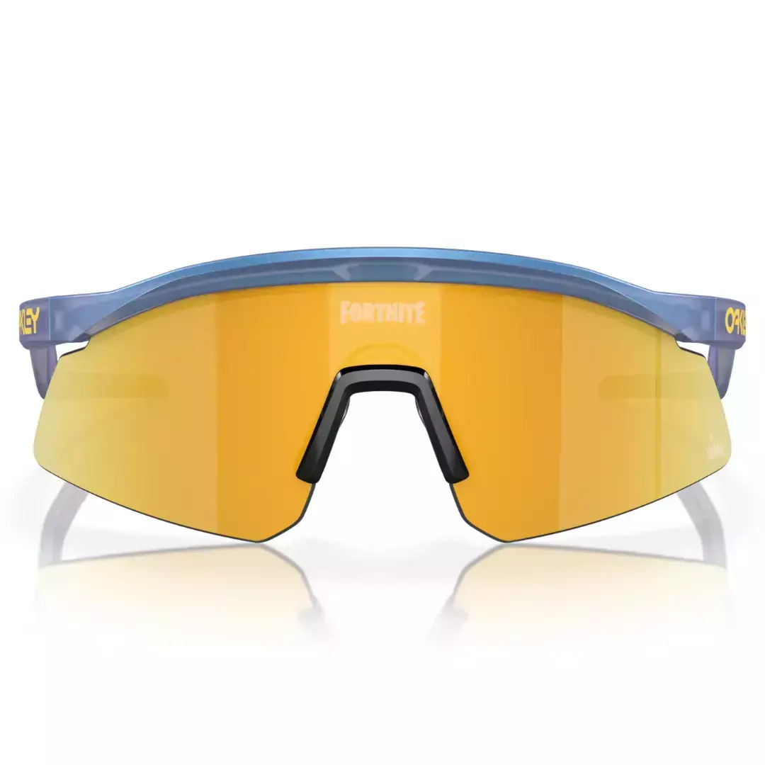 Oakley Hydra Men's Sunglasses with Blue Plastic Frame and Yellow