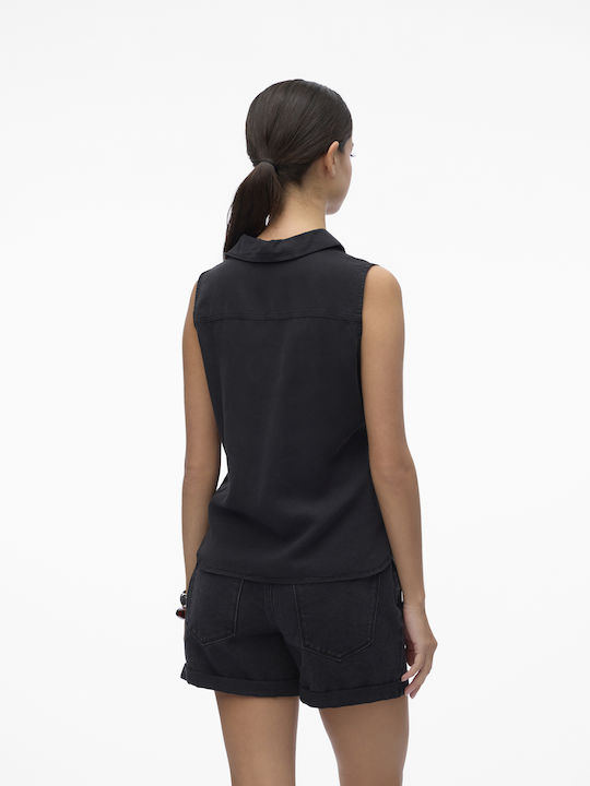 Harper Women's Sleeveless Blouse Black