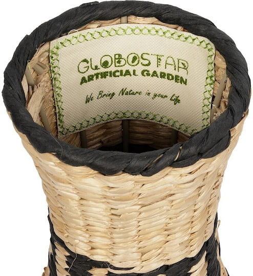 GloboStar Montmartre Κασπώ Ξύλινο Μπεζ 20x20x42εκ.