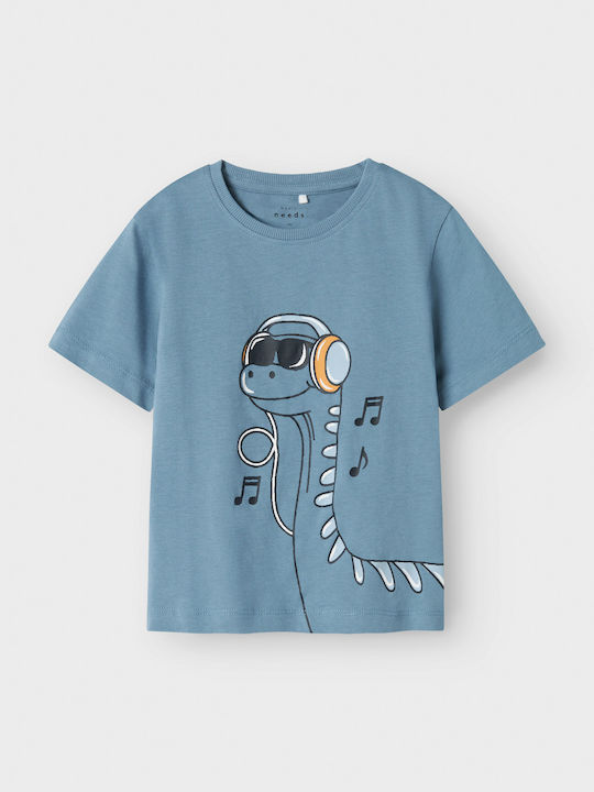 Παιδικό T-shirt Θαλασσί