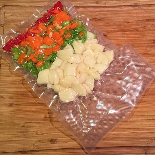 Grainy Vacuum Sealer Bag 250x170mm 100pcs