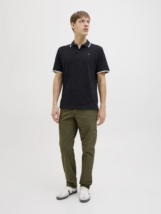 Polo T-shirt Μαυρο