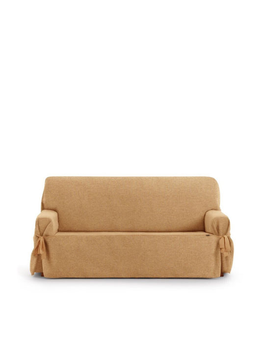 Eysa Valeria Elastic Cover for Two Seater Sofa C5 Yellow 140εκ. 1pcs F622165
