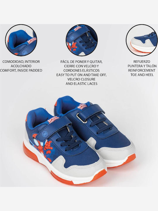 Kinder Sneakers mit Lichtern Blau