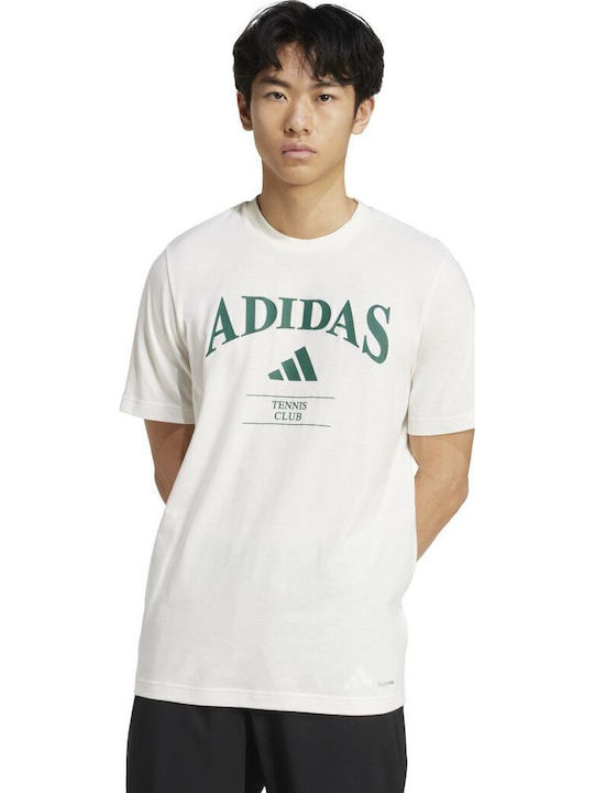 adidas Tennis Μπλούζα Λευκή