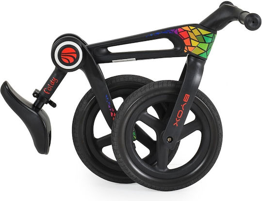 Byox Bicicletă de Echilibru pentru Copii Foldy Negru