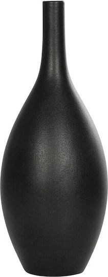 GloboStar Decorative Vase Artificial Garden Olrando Black 8x8x20cm