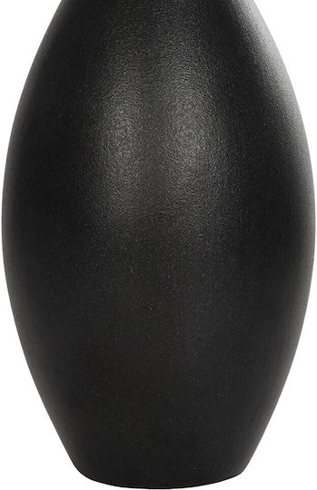 GloboStar Decorative Vase Artificial Garden Olrando Black 8x8x20cm