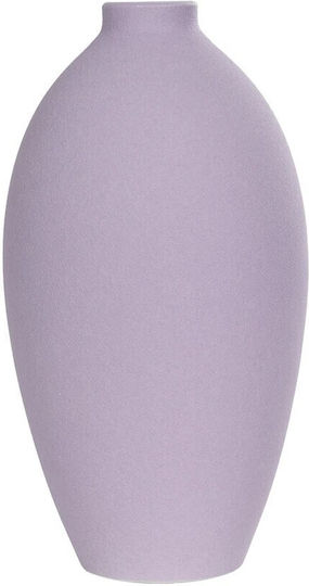GloboStar Decorative Vase Artificial Garden Amethyst Purple 8x8x14cm
