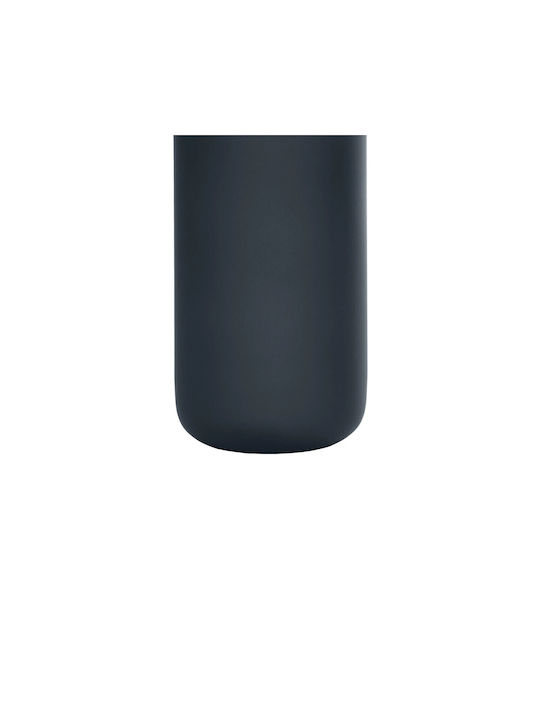 GloboStar Διακοσμητικό Βάζο Keramik Mystique Gray 7x7x20cm 1Stück