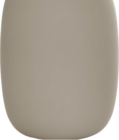 GloboStar Διακοσμητικό Βάζο Κεραμικό Καφέ Φ10xΥ15cm