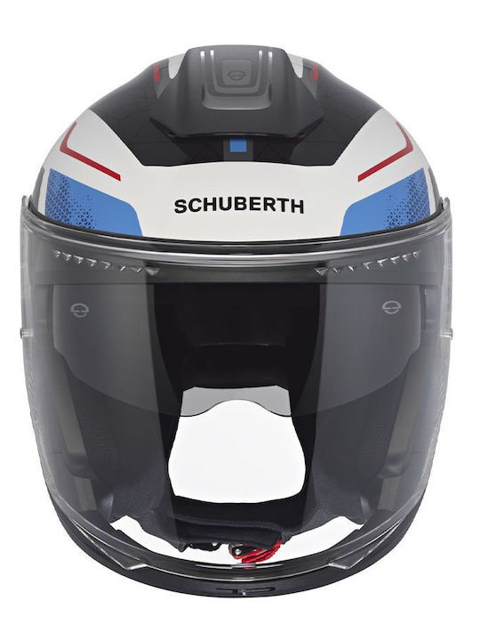 Schuberth J2 Sigma Blue Κράνος Μηχανής Jet ECE 22.06 1660gr με Sunvisor