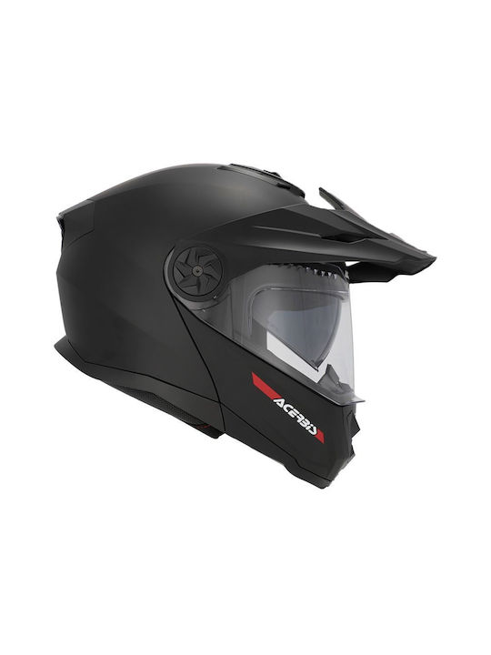 Acerbis Rider Black 2 Cască Moto Flip-Up ECE 22.06 1700gr