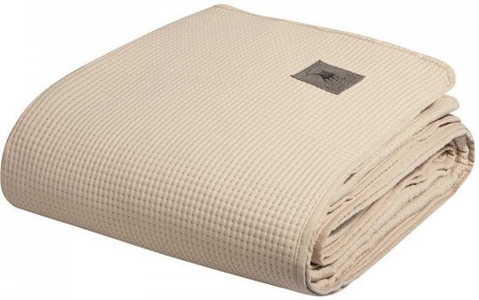Greenwich Polo Club 3495 Κουβερλί Υπέρδιπλο Microfiber Beige 240x250cm