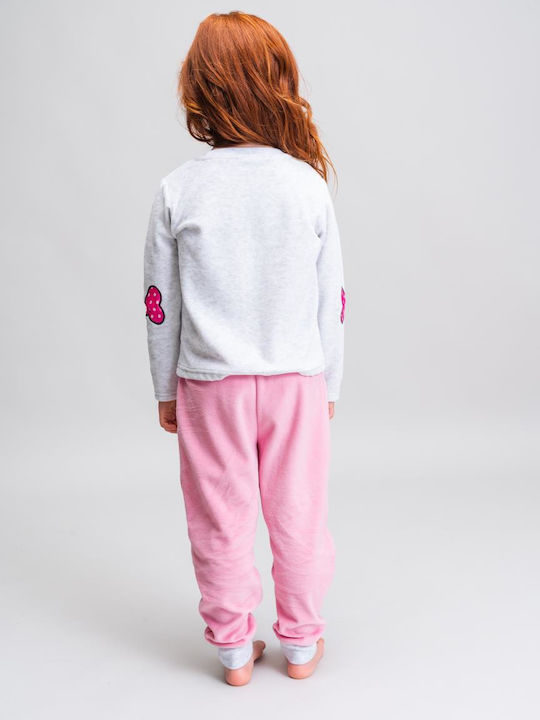 Arnetta Детска пижама Зимна Памучна Pink