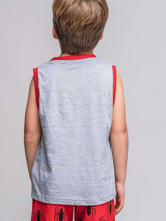 Arnetta Kinder Schlafanzug Sommerlich red