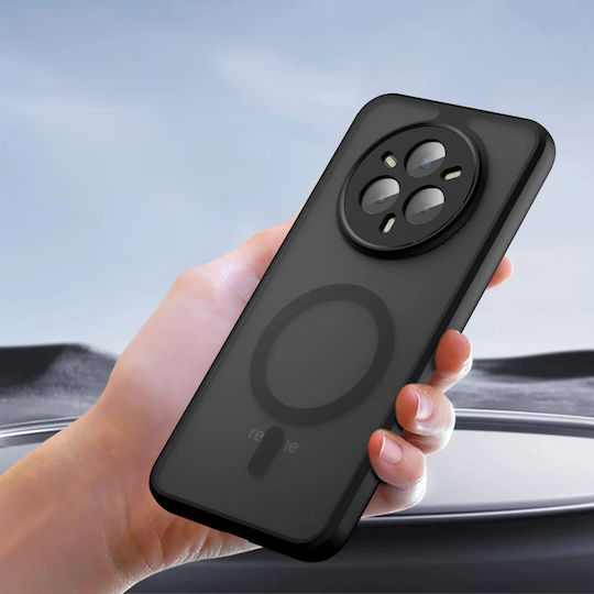 Realme 14 Pro+ 5g Magsafe Erbord Матово Калъфче Черно