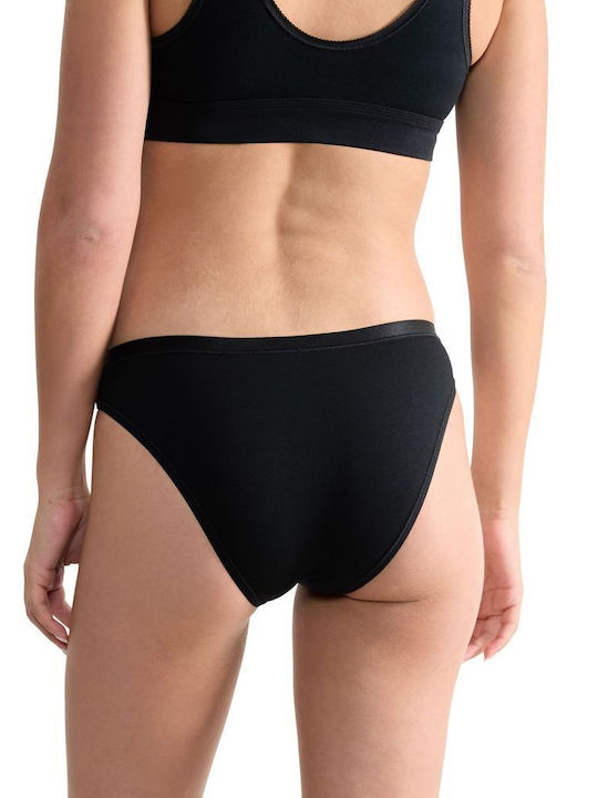 Βαμβακερά Women's Slip 3Pack Black