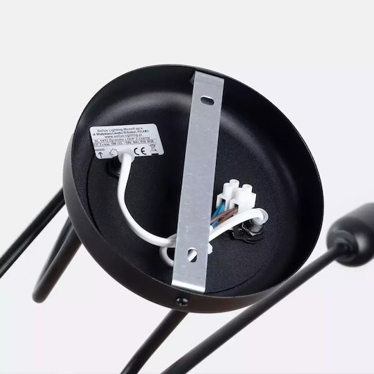 Sollux Deckenleuchte 57cm Schwarz